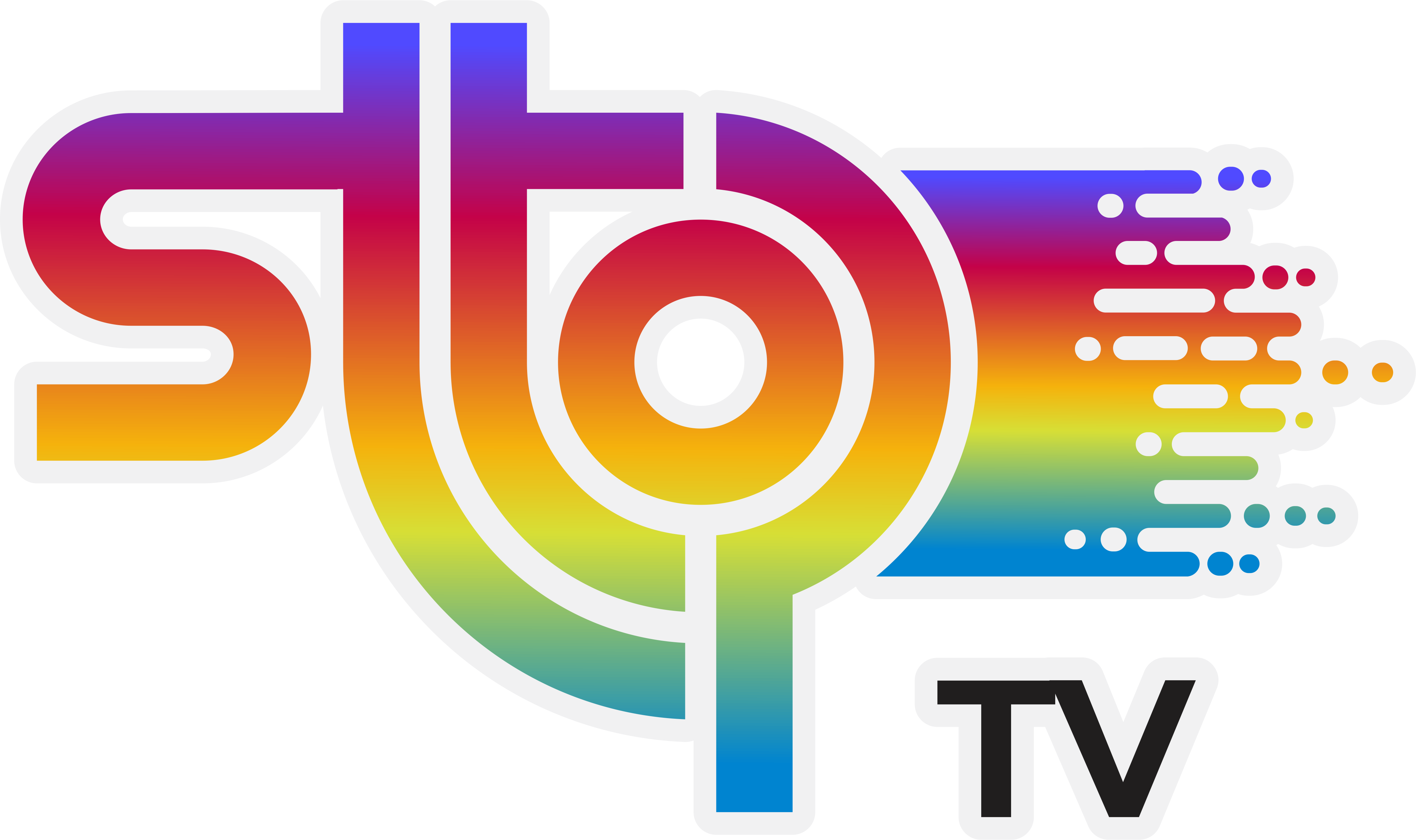 SttopTv colorized logo